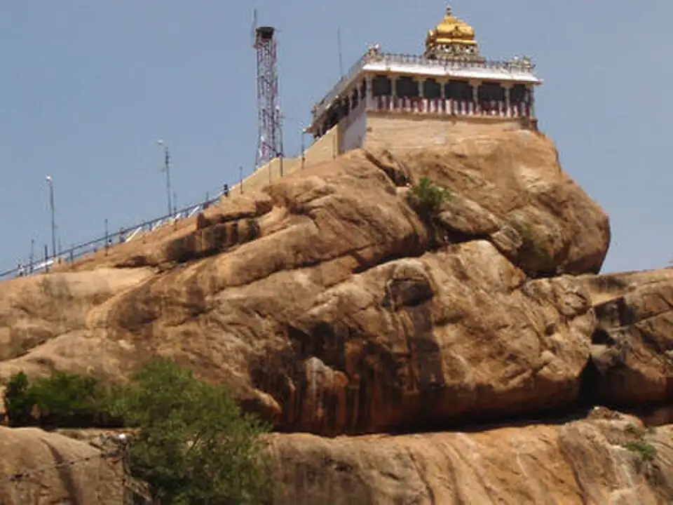 Uchi Pillayar Temple, Rockfort
